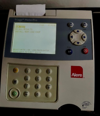 Secondhand Triage MeterPro Fluorescence Immunoassay Analyzer