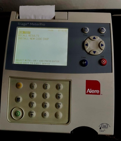 İkinci El Triage MeterPro Floresan İmmünoassay Analizörü