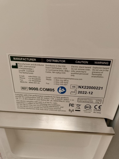 Secondhand Dorc Eva Nexus Vitrectomy System - Image 5