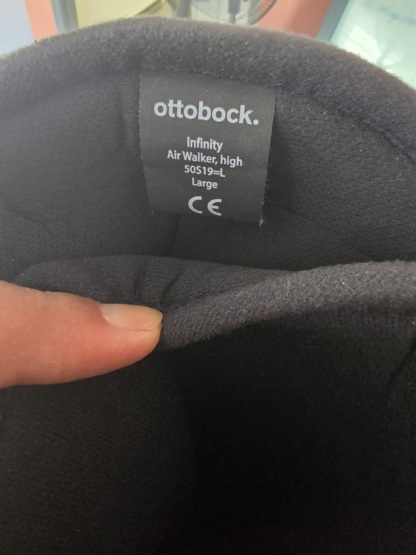 İkinci El Ottobock Infinity Air Walker High Large 50S19 Ayak Bileği Stabilizasyon Ortezi - Görsel 2