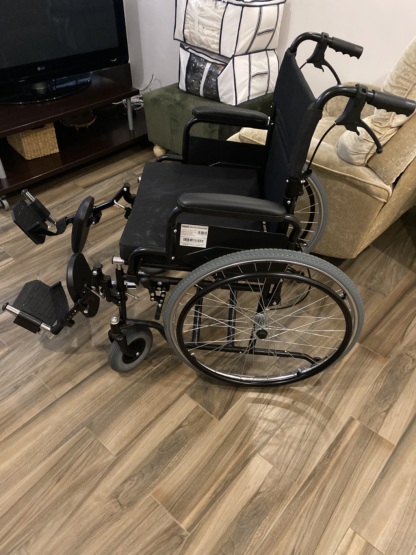 İkinci El Römer R221-51cm Yetişkin Manuel Tekerlekli Sandalye - Görsel 2
