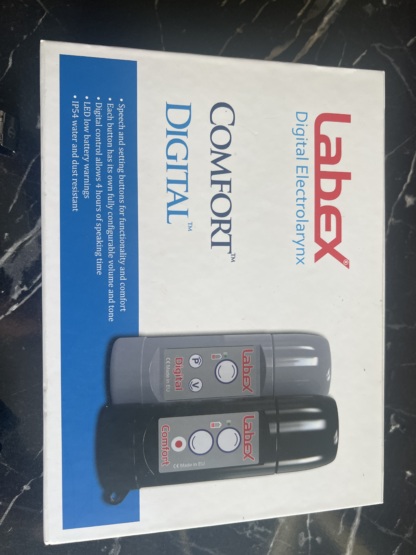 Secondhand Labex Digital Gray Electrolarynx - Image 2
