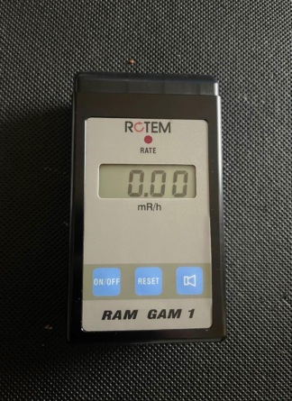 Secondhand Rotem Ram Gam-1 Gamma Survey Meter