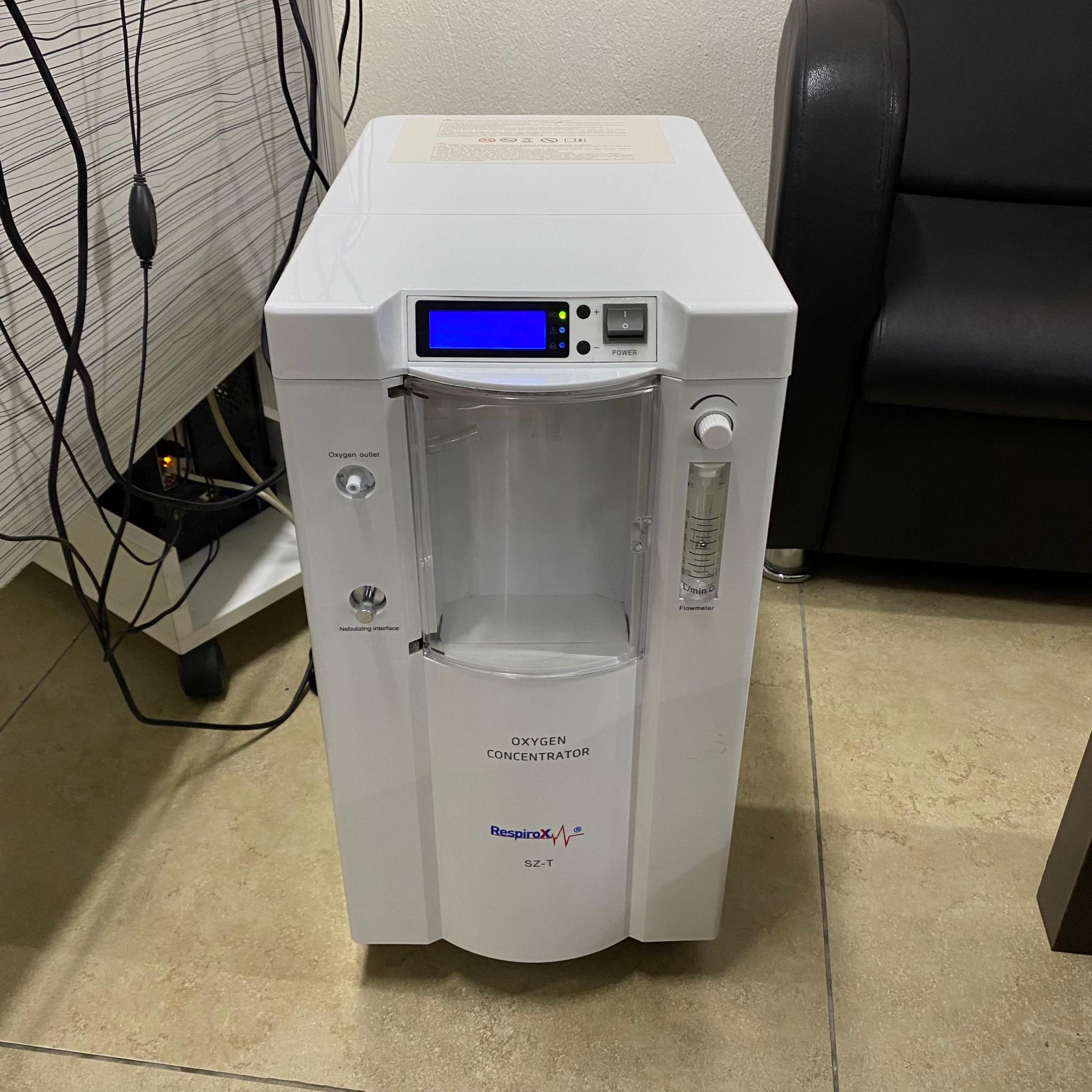 İkinci El Respirox SZ-T 10L/dk Oksijen Konsantratörü