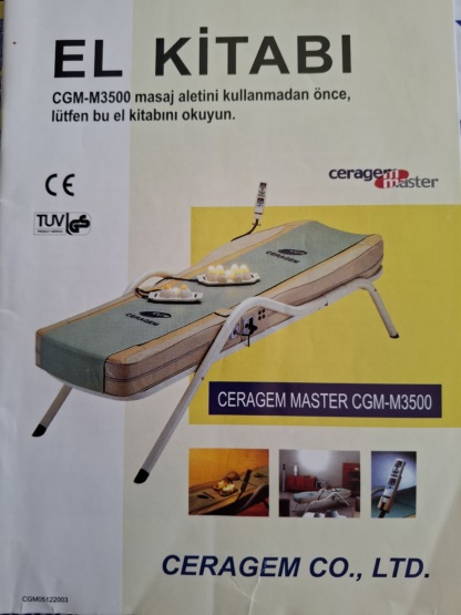 Secondhand Ceragem Master CGM-M3500 Massage Bed - Image 2