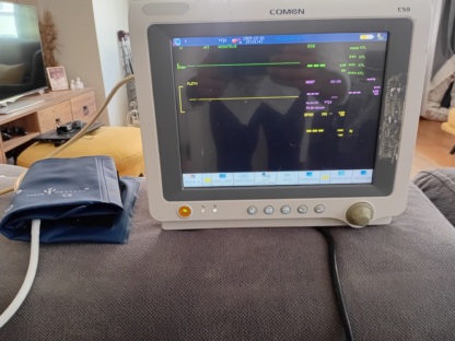 İkinci El Comen C50 Hastabaşı Monitörü - Görsel 3