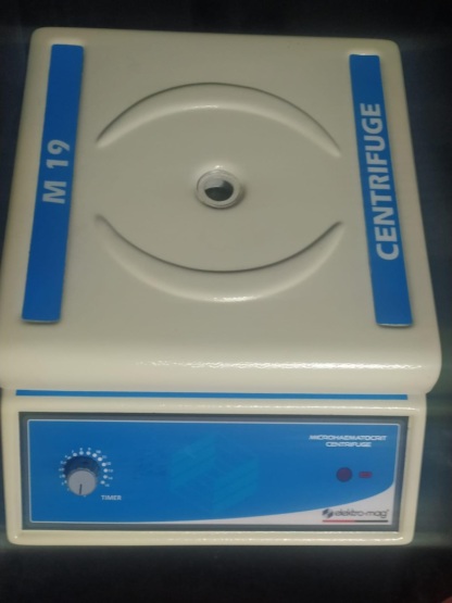 Secondhand Elektro-mag M19 Micro Haematocrit Centrifuge - Image 2