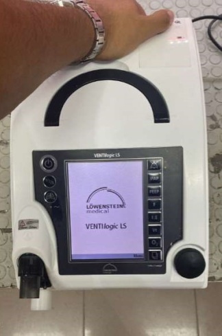 Secondhand Weinmann Ventilogic LS Home Mechanical Ventilator