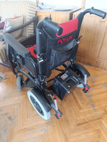 İkinci El Poylin P201 Yetişkin Akülü Tekerlekli Sandalye - Görsel 2