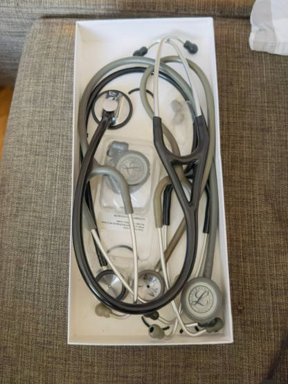 3 Adet İkinci El 3M Littmann Master Cardiology Stetoskop - Görsel 4