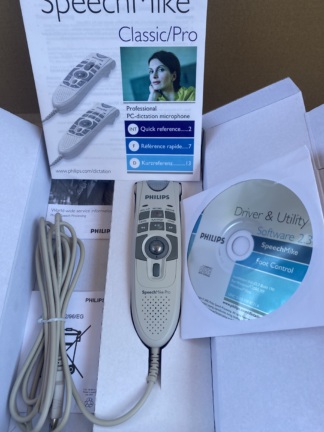 Secondhand Philips SpeechMike Pro LFH5274 Dictation Microphone