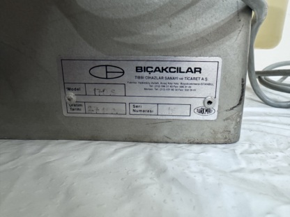 Secondhand Bıçakçılar 170S Suction Device - Image 2