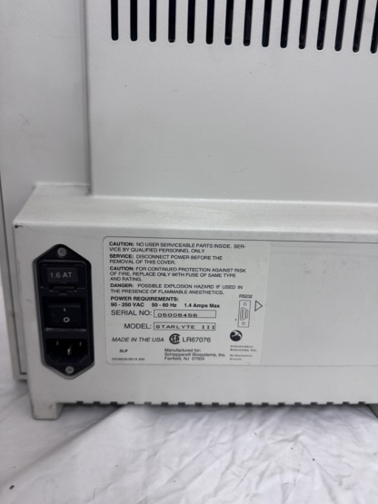 Secondhand Schiapparelli Biosystems Starlyte III Electrolyte Analyzer - Image 2