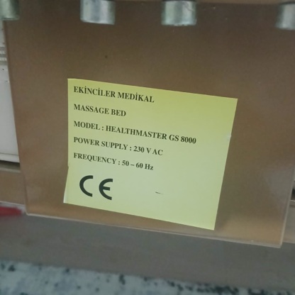 Secondhand Healthmaster GS 8000 Thermal Massage Bed - Image 4