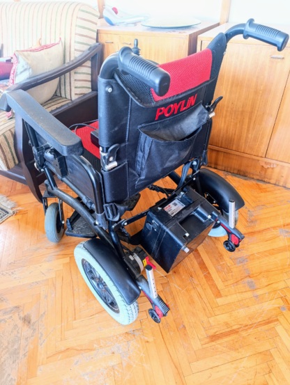 İkinci El Poylin P201 Yetişkin Akülü Tekerlekli Sandalye - Görsel 2