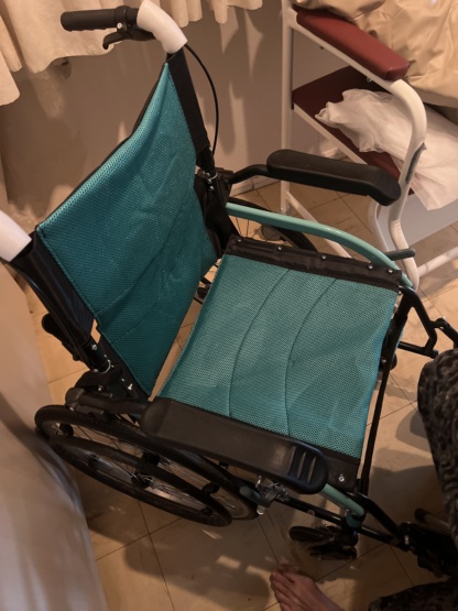 İkinci El Poylin P805 Yetişkin Manuel Tekerlekli Sandalye - Görsel 2
