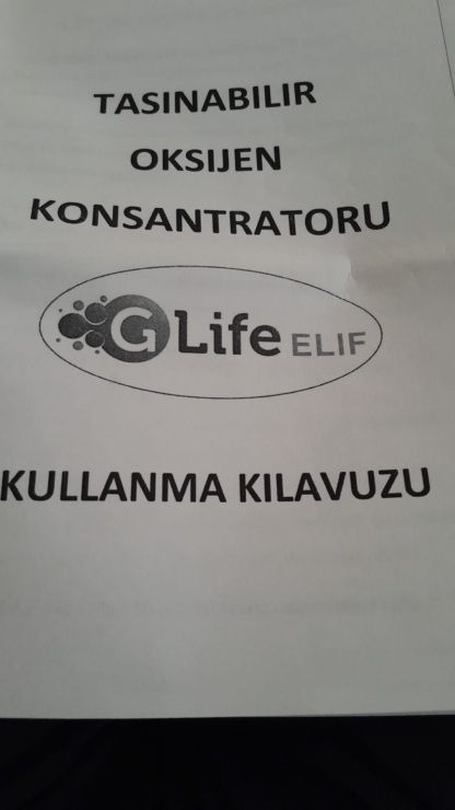 İkinci El G-Life Elif 5 FLW 2.9kg Taşınabilir Oksijen Konsantratörü - Görsel 6