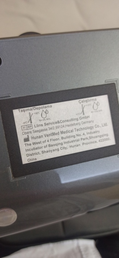 Secondhand Ventmed DS-5 CPAP Device with Humidifier - Image 2