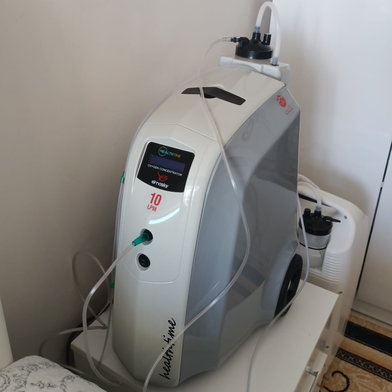 İkinci El Healthtime OC-10 10L/dk Oksijen Konsantratörü