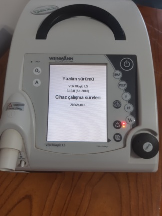 Secondhand Weinmann Ventilogic LS Home Mechanical Ventilator