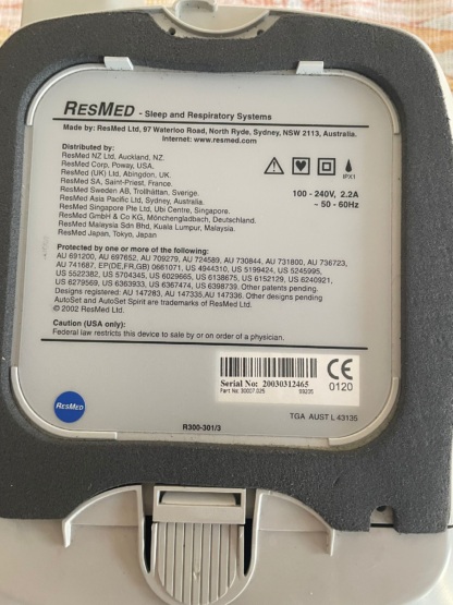 İkinci El Resmed AutoSet Spirit OTOCPAP Cihazı - Görsel 2