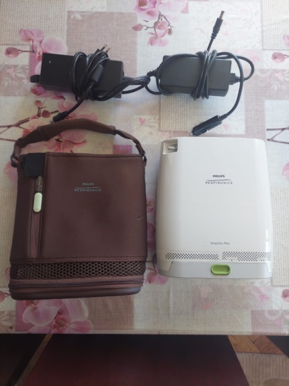 İkinci El Philips Respironics Simply Go Mini 2.3kg Taşınabilir Oksijen Konsantratörü - Görsel 2