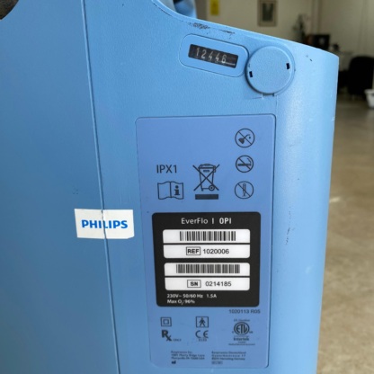 İkinci El Philips Respironics Everflo 5L/dk Oksijen Konsantratörü - Görsel 2