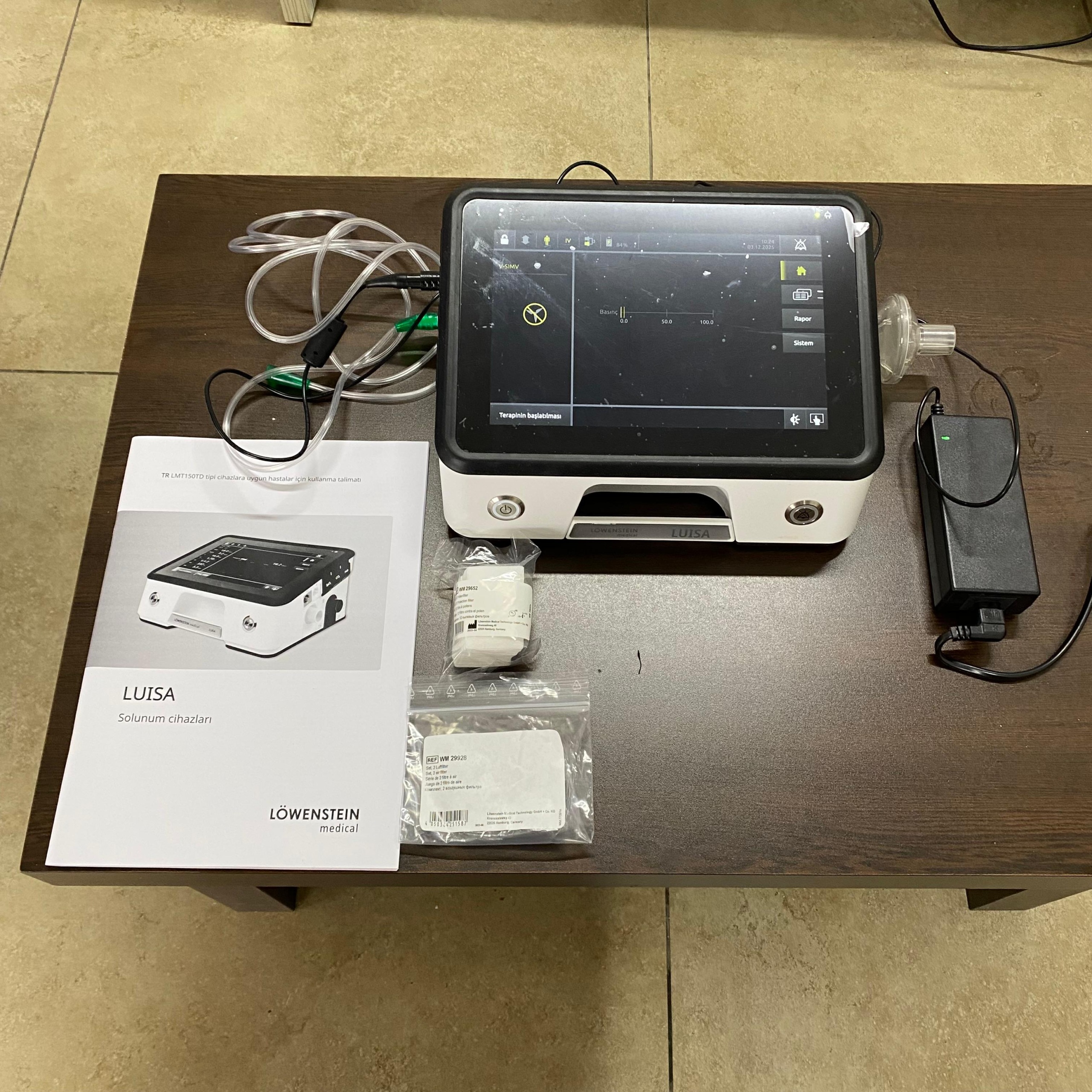 Secondhand Löwenstein Luisa LM150TD Home Mechanical Ventilator - Image 2