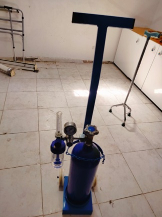İkinci El Sesan MT-015 5 Litre Vanalı Çelik Oksijen Tüpü