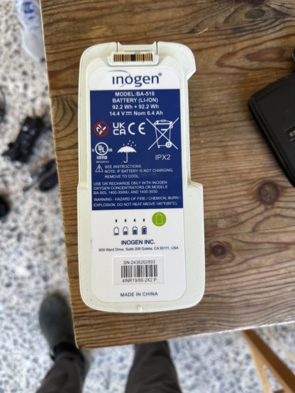 Secondhand Inogen Rove 6 2.1kg Portable Oxygen Concentrator - Image 4