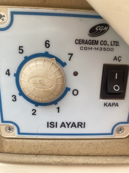 İkinci El Ceragem Master CGM-M3500 Masaj Yatağı - Görsel 5