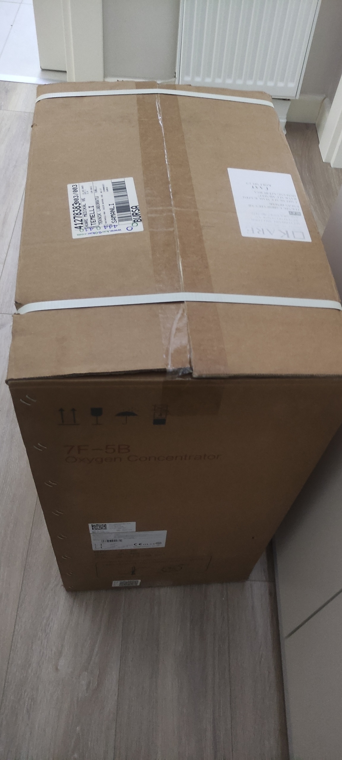 Secondhand Yuwell 7F-5B 5L/min Oxygen Concentrator - Image 2