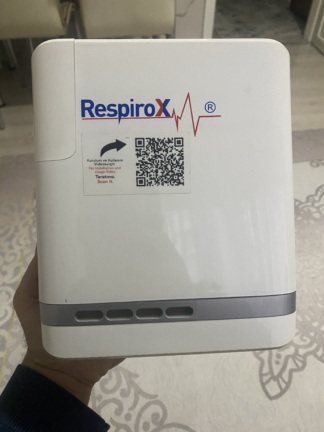 İkinci El Respirox JLO-190I 2.3kg Taşınabilir Oksijen Konsantratörü