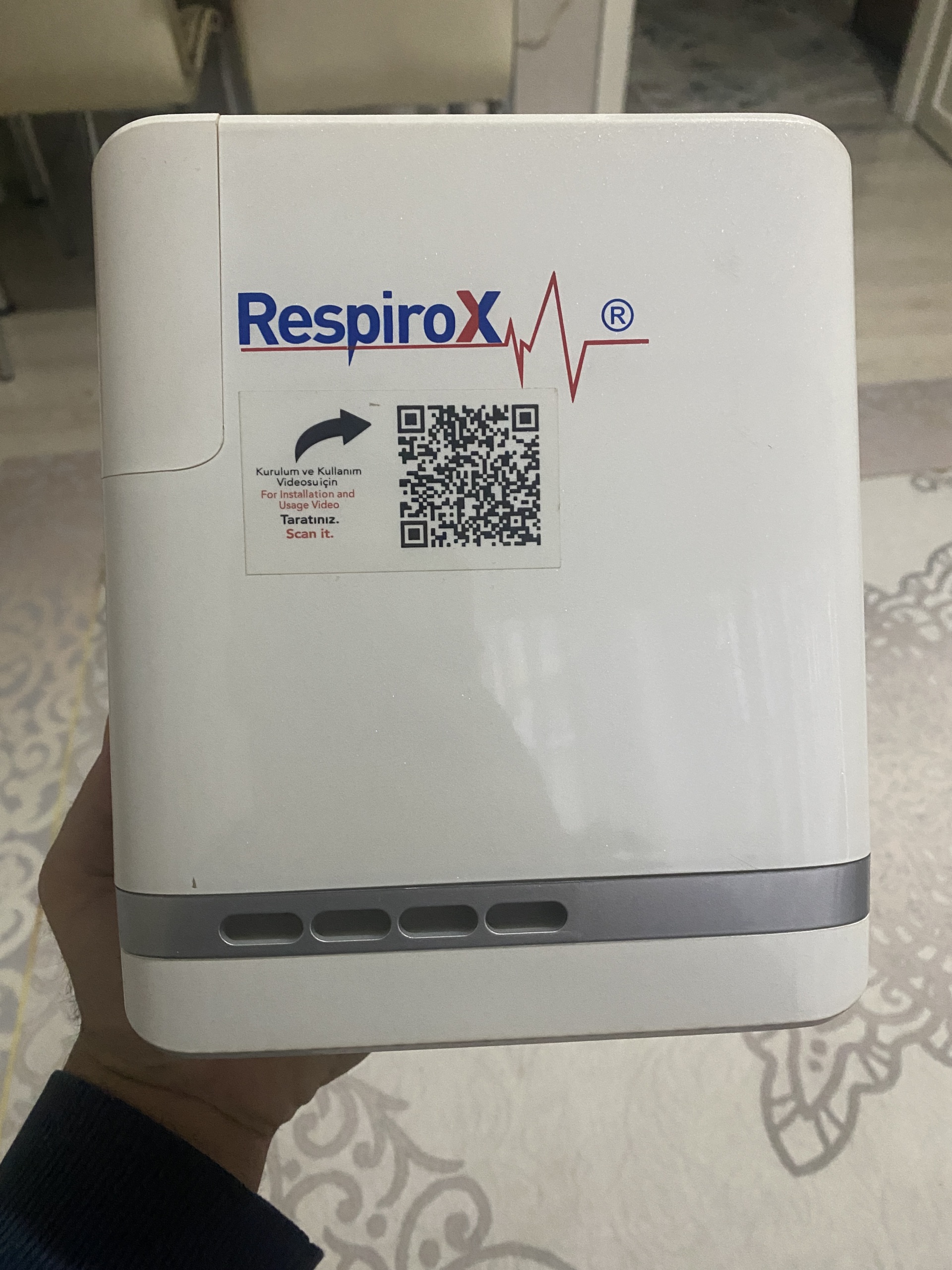 İkinci El Respirox JLO-190I 2.3kg Taşınabilir Oksijen Konsantratörü