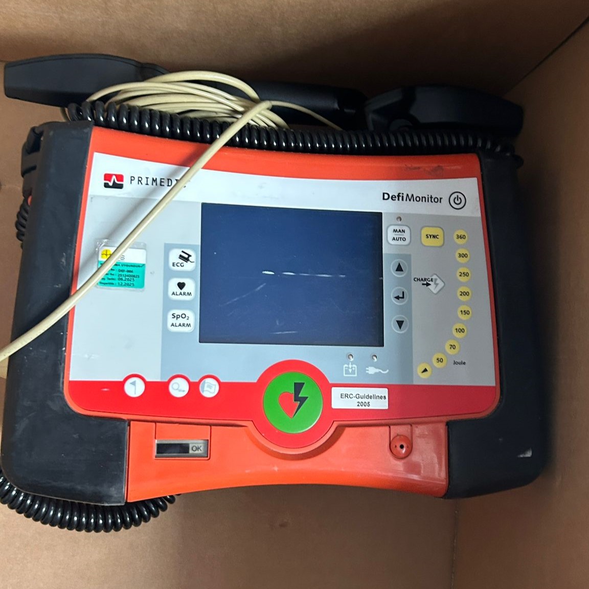 İkinci El Primedic XD 300 Monitörlü Defibrilatör