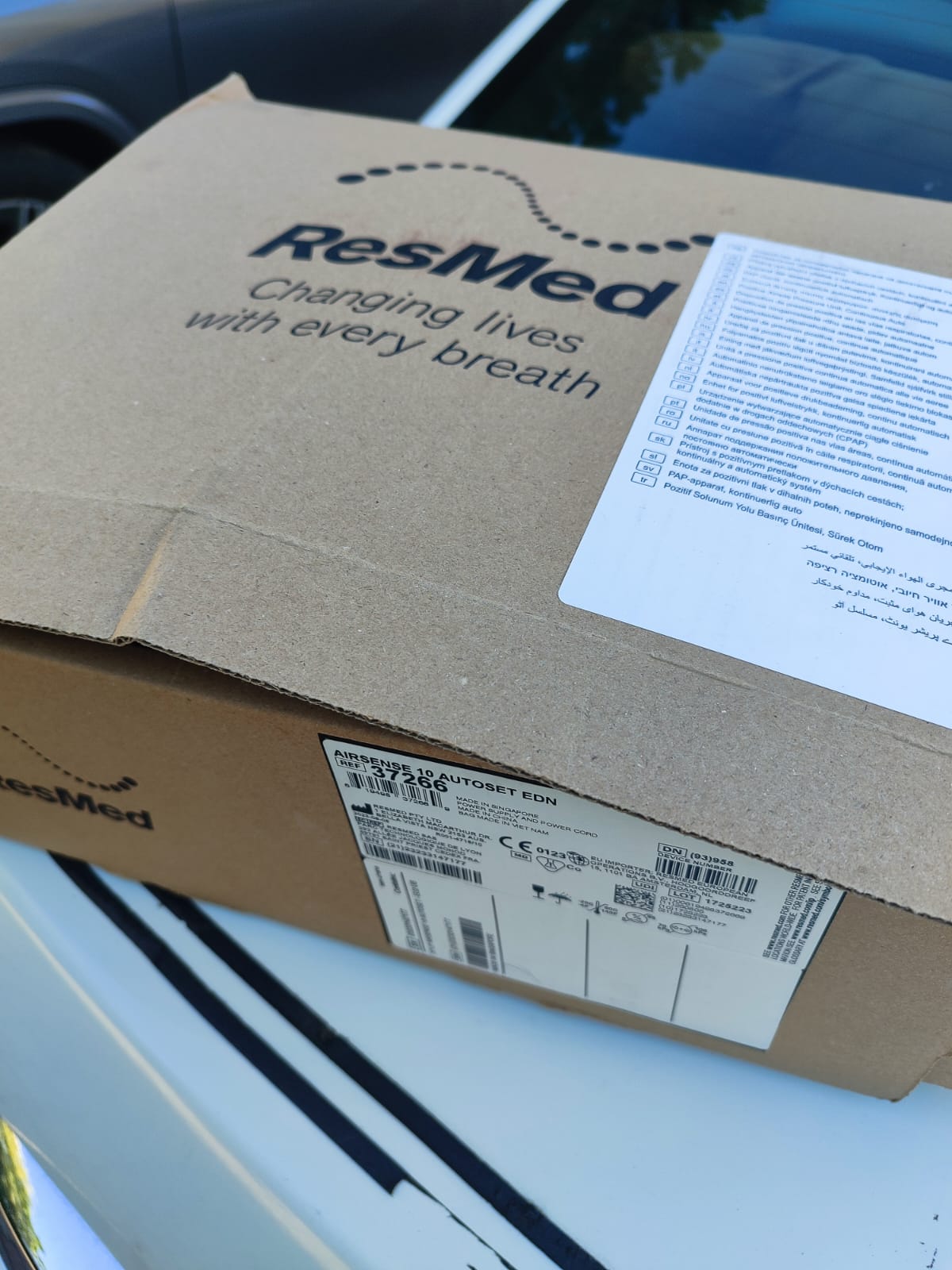 Secondhand Resmed Airsense 10 AutoSet AUTOCPAP Device with Humidifier - Image 5