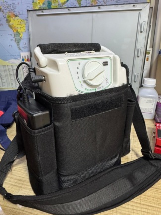 Secondhand Precision EasyPulse POC 5 PM4150 3kg Portable Oxygen Concentrator