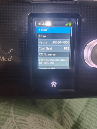 Secondhand Resmed Airsense 10 AutoSet AUTOCPAP Device with Humidifier