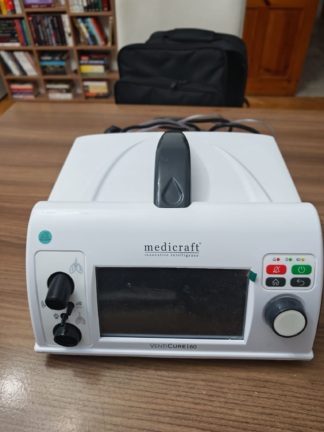 İkinci El Medicraft Venticure 60 Ev Tipi Mekanik Ventilatör