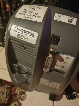 İkinci El Caire Companion 5 5L/dk Oksijen Konsantratörü