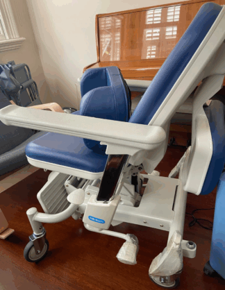 Secondhand Hill-Rom Anatome SM647B Adult Manual Wheelchair