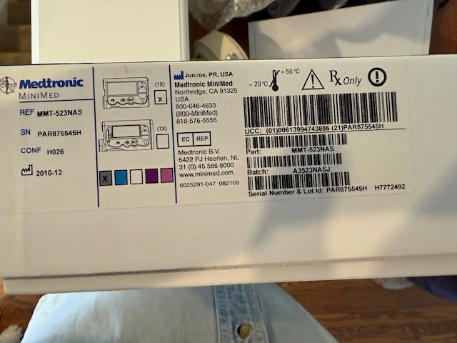 Secondhand Medtronic Minimed Paradigm MMT-523NAS Insulin Pump - Image 4