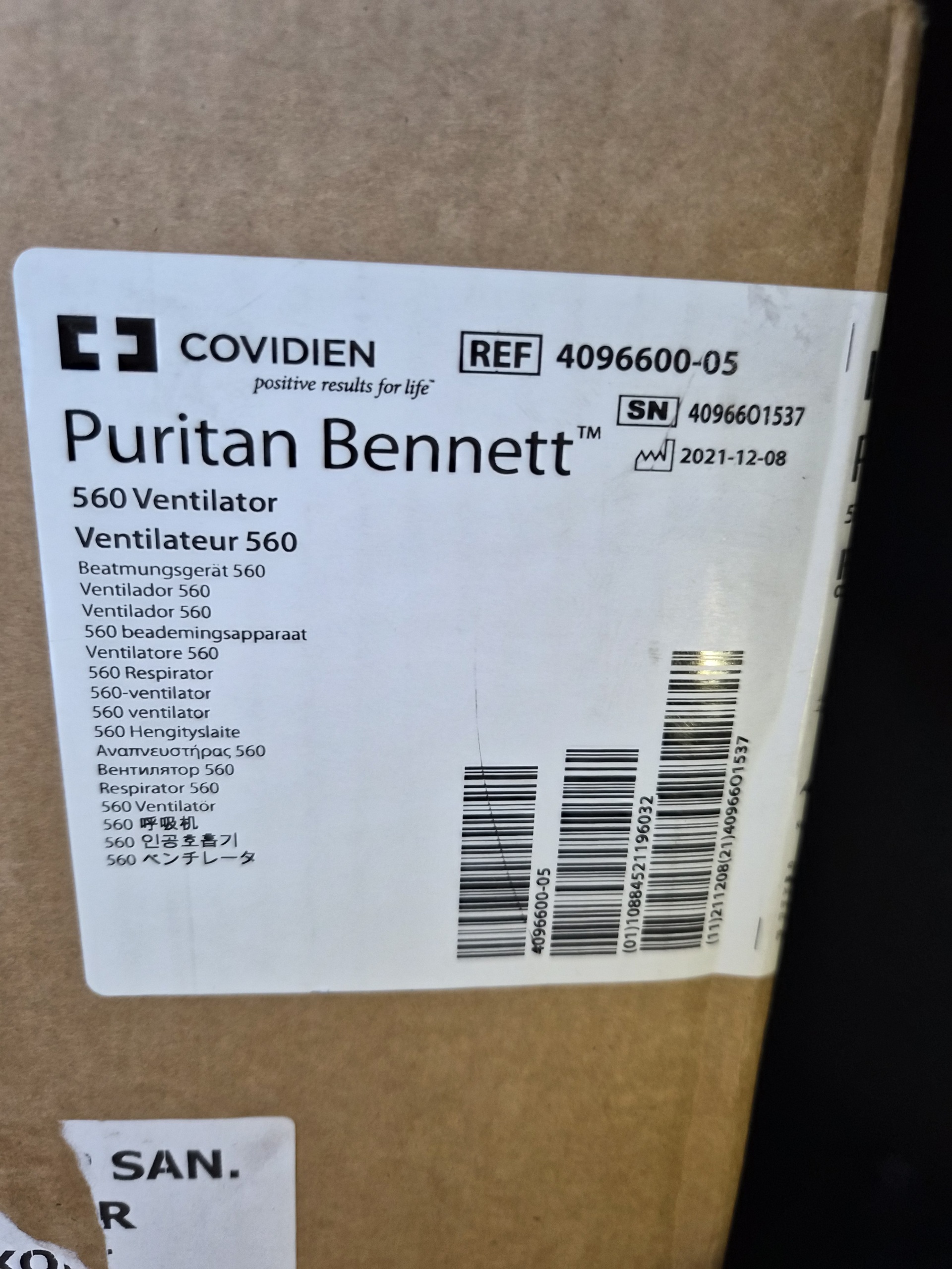 İkinci El Puritan Bennett 560 Ev Tipi Mekanik Ventilatör - Görsel 2
