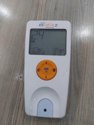Secondhand Hemosense INRatio 2 Blood Coagulation (PT/INR) Meter