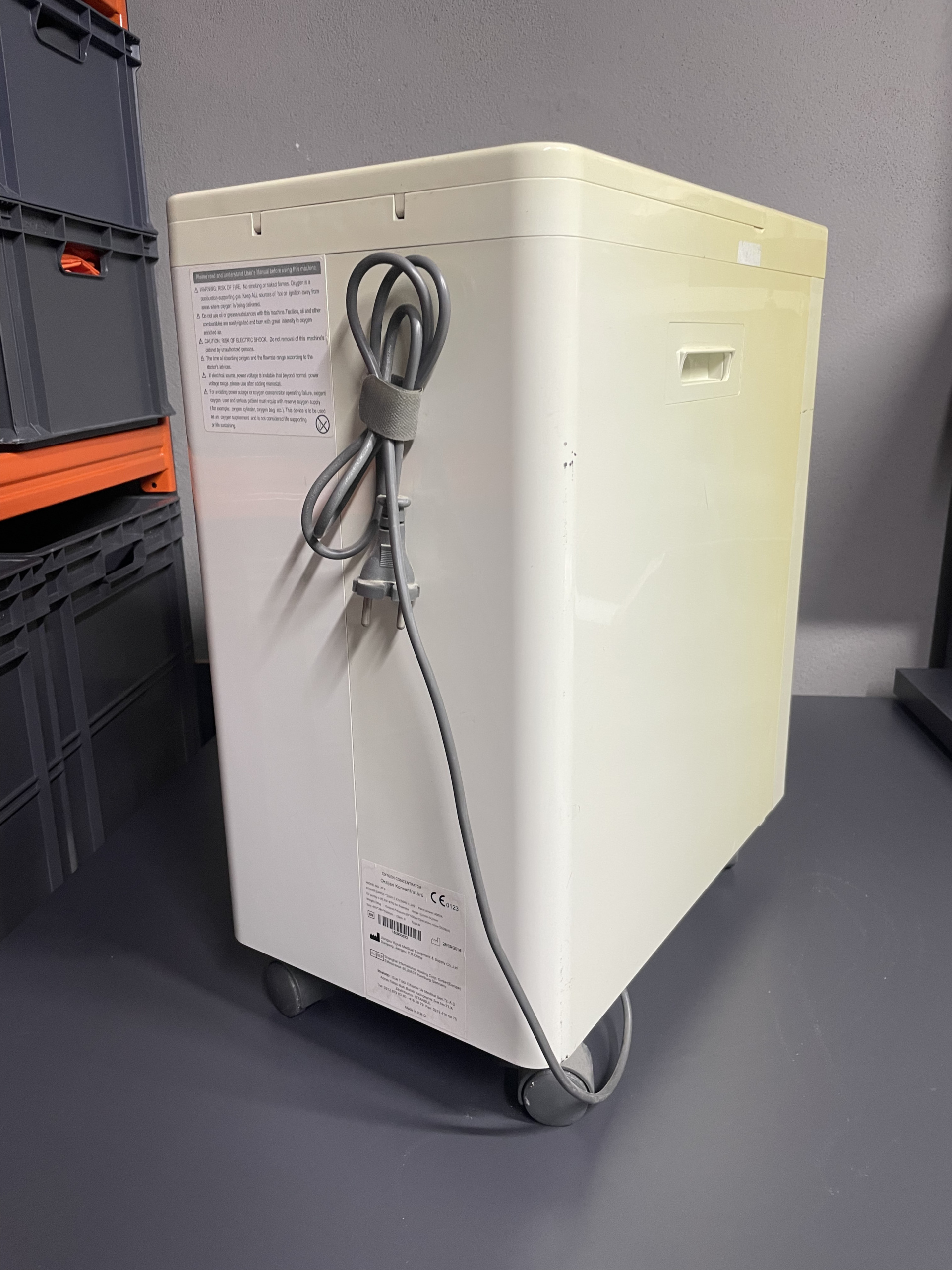 İkinci El Respirox 7F-3 3L/dk Oksijen Konsantratörü - Görsel 5