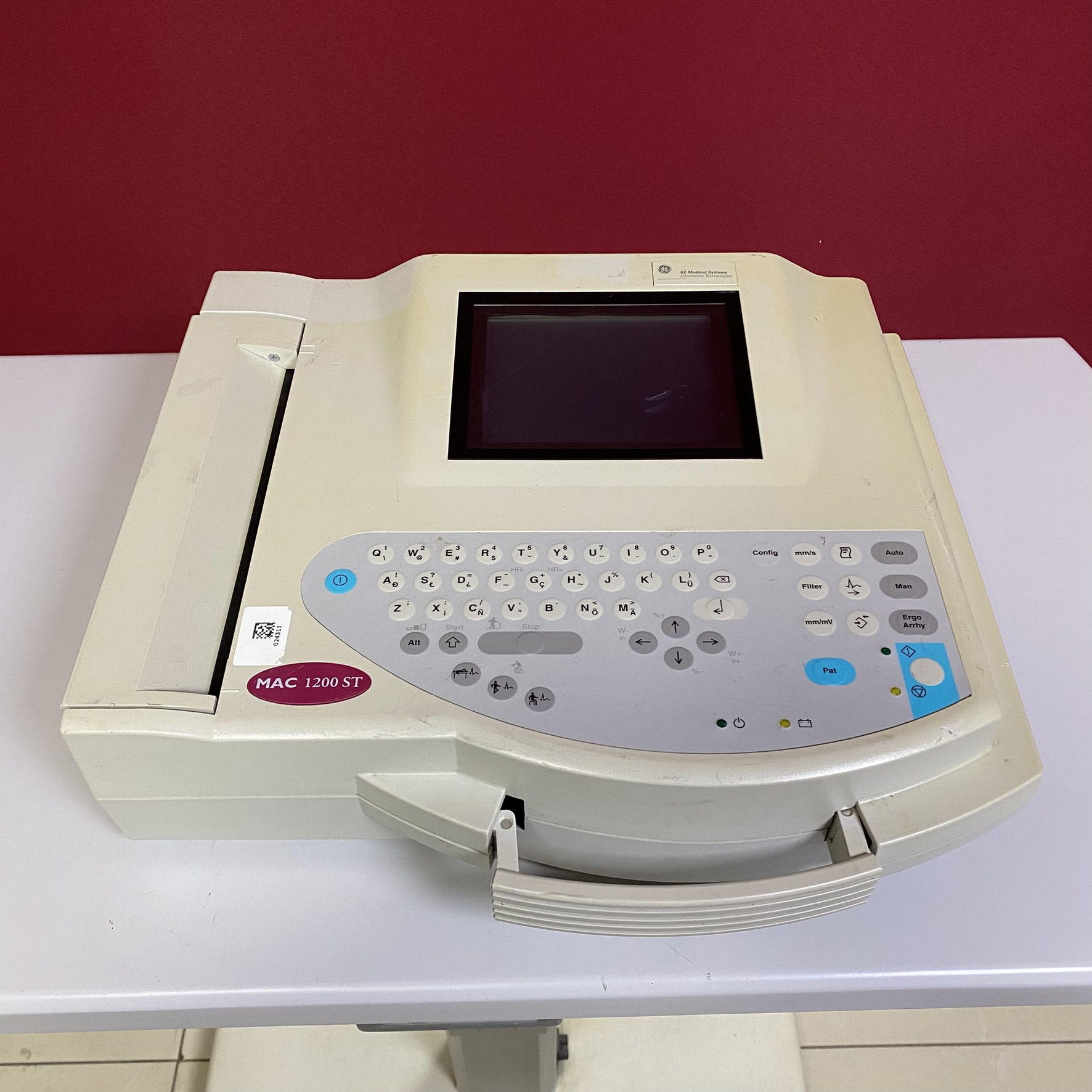Secondhand GE MAC 1200 ST 12 Channel ECG Device - Image 2