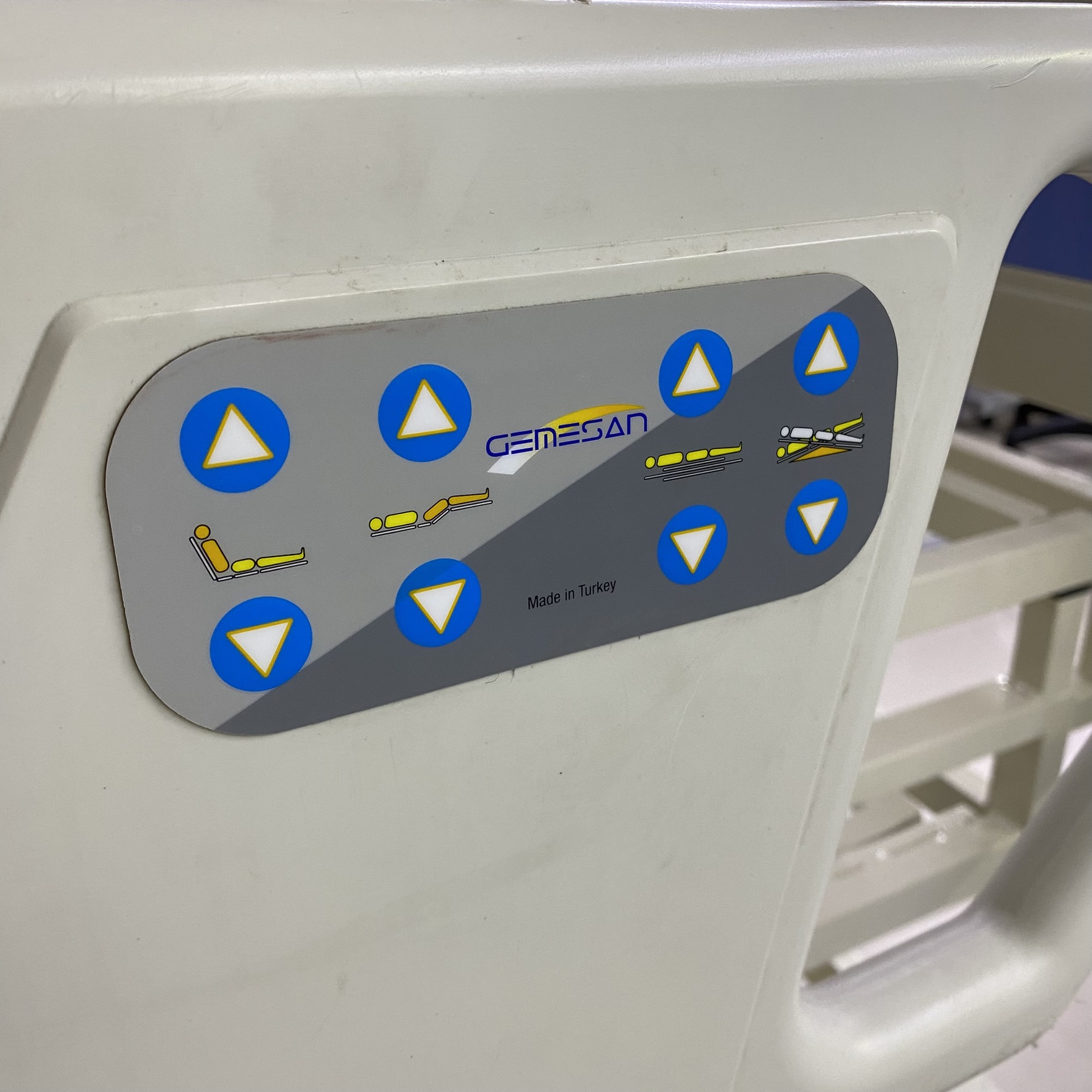 İkinci El Gemesan 601 4 Motorlu Hasta Karyolası - Görsel 3