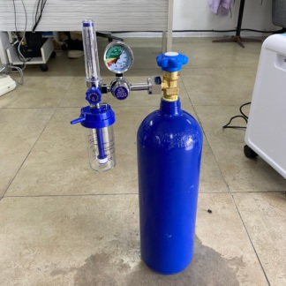 Secondhand Sesan MT-015 5 Liters Steel Oxygen Cylinder with Valve