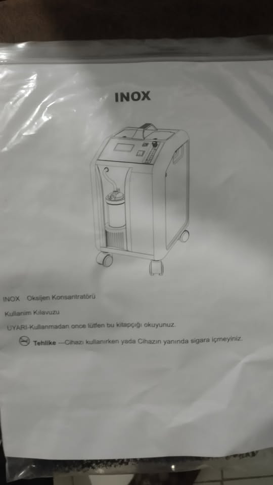 İkinci El Inox CP-101 10L/dk Oksijen Konsantratörü - Görsel 2