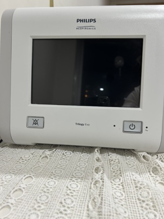 Secondhand Philips Respironics Trilogy Evo Home Mechanical Ventilator